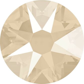 Swarovski hotfix steentjes kleur Crystal Ivory Cream (001L106S) SS34