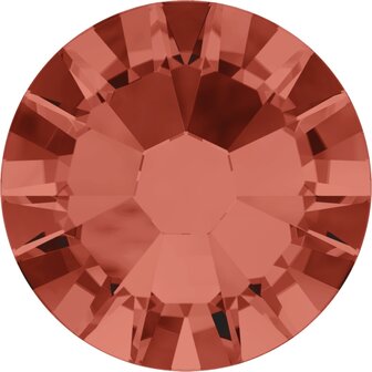 Swarovski hotfix steentjes kleur Padparadscha (542) SS34