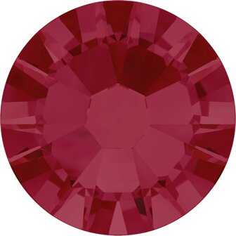 Swarovski hotfix steentjes kleur Ruby (501) SS 20