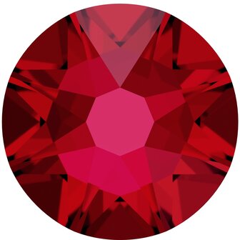 Swarovski hotfix steentjes kleur Scarlet (276) SS34