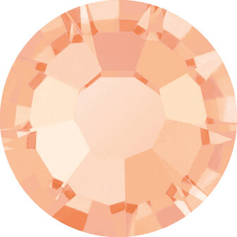 Crystal Apricot 266 APRI 00030 DF (SS48) - Preciosa non-hotfix plakstenen Chaton Rose Maxima 