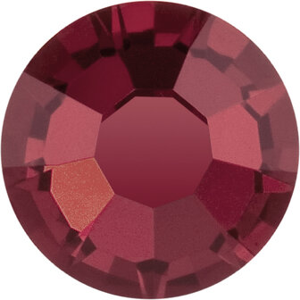 Burgundy HF 90100 - Preciosa hotfix steentjes  Chaton Rose Maxima SS6