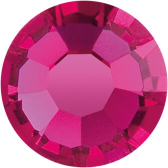 Fuchsia HF 70350 (SS30) - Preciosa hotfix steentjes Chaton Rose Maxima 