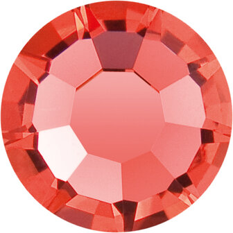 Padparadscha HF 90350 (SS16) - Preciosa hotfix steentjes Chaton Rose Maxima