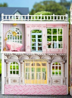 Mini Dollhouse - Villa - Romantic Castle binnenkant