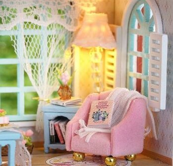 Mini Dollhouse - Villa - Manxing Dessert Shop stoel