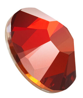 Crystal Red Flame 251 RDF DF 00030 (SS5) - Preciosa non-hotfix plakstenen Chaton Rose Maxima 