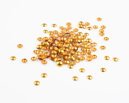 Hotfix Dome Studs SS 6 Kleur Goud (ca. 4200 &nbsp;stuks)