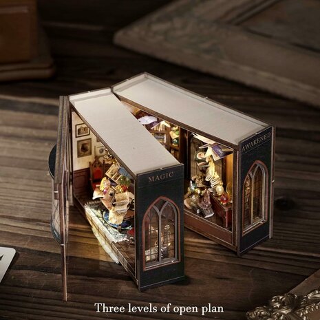 Mini Dollhouse - Villa - Magical Fate open