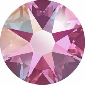 Swarovski hotfix steentjes kleur Rose AB (209AB) SS20 UITVERKOOP