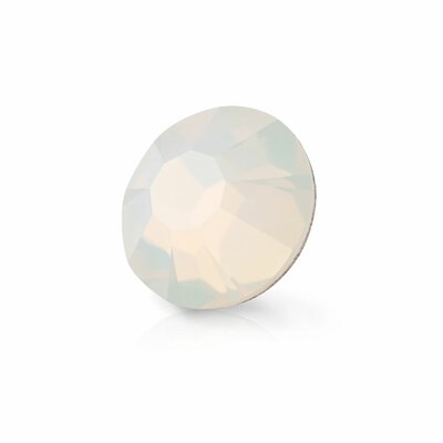 White Opal HF 01000 (SS10) - Preciosa hotfix steentjes Chaton Rose Maxima