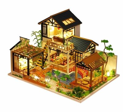 Mini Dollhouse - Villa - Orchard House